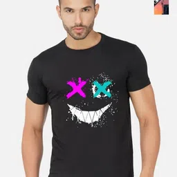 GLOBAL NOMAD Men 2 Printed Bio Finish Applique T-shirt-image-74