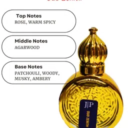 Jeval Set Of 2 Oud Zenith & Noir Essence Alcohol Free Attar - 10 ml Each image 4