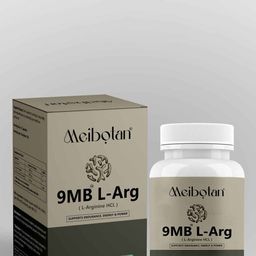 Meibotan 9MB L-Arg (L-Arginine HCL) Energy Power Capsules - 60 Capsules-29