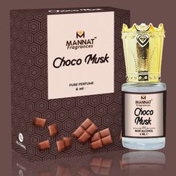 mannat fragrances Choco Musk Alcohol Free Attar - 6 ml image 2