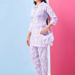 Aarika Printed Tunic with Trousers image 3