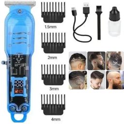 Trimmatic Trendy Hair Clipper,Electric Shaver for Beard, Hair, Mustache Body Groomer A27 Trimmer 120 min Runtime 4 Length Settings-image-90