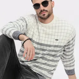 SHOWOFF Men Printed Pullover-image-18