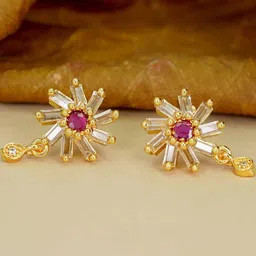 DIVASTRI Gold-Plated Brass Earrings-image-19