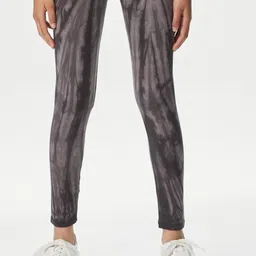 Marks & Spencer Girls Tie & Dye Mid-Rise Tights-image-20