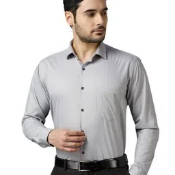 Allen Brown Men Slim Fit Formal Shirt-image-123