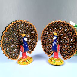 apka mart Blue Figurine Showpiece-image-80