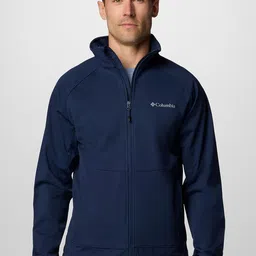 Columbia Men Mock Collar Solid Sports Bomber Jacket-picture-11