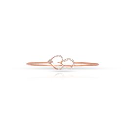 BHIMA Women 18 Kt BIS Hallmark 750 Purity Rose Gold Twilight Diamond Bracelet 3.94 g-image-101
