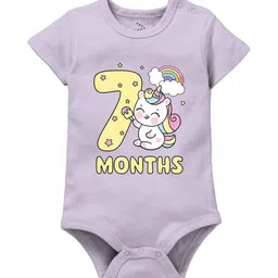 Zeezeezoo Kids Printed Cotton Bodysuit-image-73