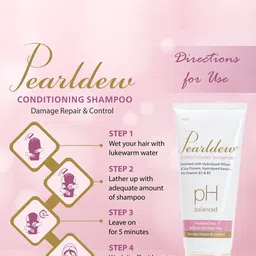 Pearldew Conditioning Shampoo With Pro Vitamin B3 & B5 - 100 ml image 5