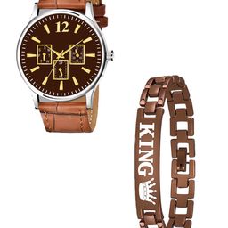 Gopal Shopcart Unisex Printed Analogue Watch With Bracelet - C_1018 Milar Aeviyo Silm L K-image-82