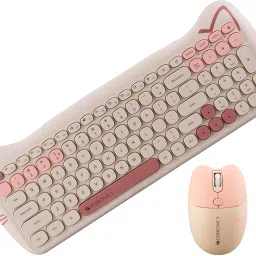 ZEBRONICS Zeb - Companion 303 Wireless Standard Multi-device Keyboard Compatible with Desktop, Laptop, Mac With Multimedia Keys, Rupee key, upto 1600 DPI Mouse and-11