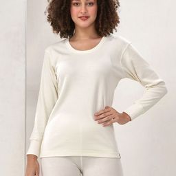 INFERNO Women Ribbed Full Sleeves Thermal Top-image-44