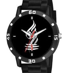 Miss Perfect Men Printed Dial & Bracelet Style Straps Analogue Watch FG55-picture-15