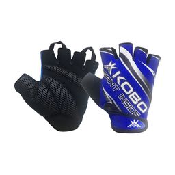 KOBO Adjustable Strap Soft Padded Gym Gloves-image-28