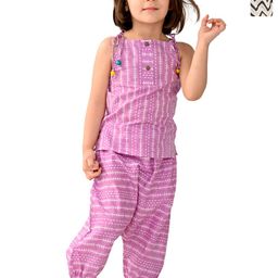 Tiny Bunnies Girls Printed Top with Trousers-image-32