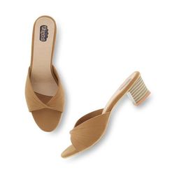 TAYDOL Women Open Toe Block Heel Sandals-4