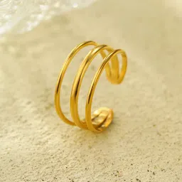 BLACKBOX Gold-Plated Adjustable Finger Ring image 4