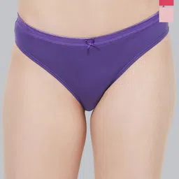 Soie Pack Of 3 Mid-Rise Seamless Bikini Briefs 3BF-14PACK 7_R-picture-10