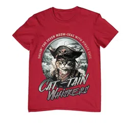 TeeSlix Unisex Red Tshirts-image-41