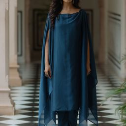 anayna Women Regular Kurta with Trousers-56