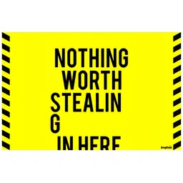 Inephos Yellow & Black Paper Creative Artwork Wall Poster-image-45