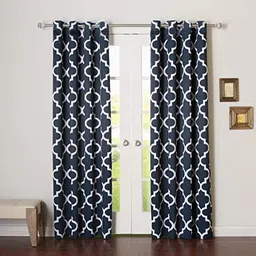 Dekor World Multicoloured Set of 2 Long Door Curtain-34