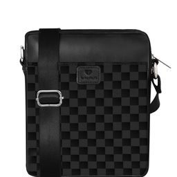 Walrus Unisex Textured Messenger Bag-12
