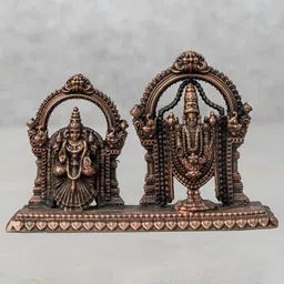 The Advitya Copper-Toned Religious Idol Showpiece-picture-31
