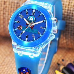 Cloudwood Boys Patterned Dial & Straps Analogue Multi Function Watch 327 Captain-image-55