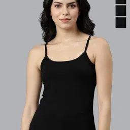 Rupa Jon Pack Of 4 Cotton Camisoles-image-95