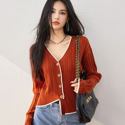 JC Collection Women Striped Cardigan-image-24