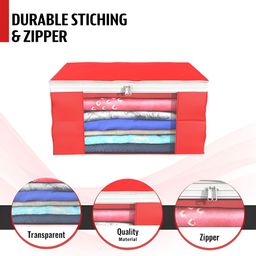Myntra Elegant Homes Red Set of 6 Regular Multi-Utility Organisers image 2