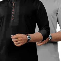 CROWNTAIL Cotton Men Kurtas-image-111