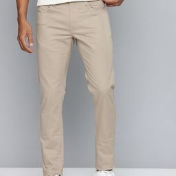 Indian Terrain Men Brooklyn Slim Fit Chinos Trousers-picture-22