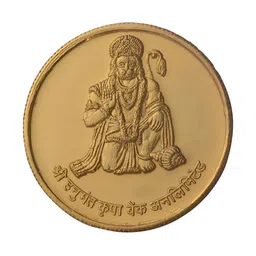 Pray Everyday 7-Pcs Gold-Plated Hanuman Ji Coins-image-99