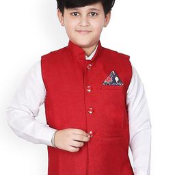 Eliq Kids Boys Nehru Jacket-image-2