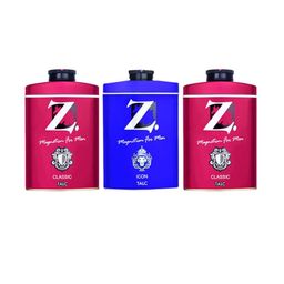 Z-MAGNETISM FOR MEN Set Of 3-Pcs Classic & Icon Talc- 100g Each-33