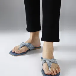 Inc 5 Women Printed T-Strap Flats-picture-53