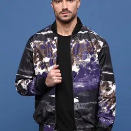 SHOWOFF Men Windcheater Bomber Jacket-image-49