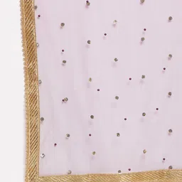 Clora Creation Embroidered Dupatta with Sequinned image 3