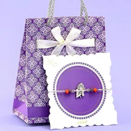 Dore Rakhi With Roli & Rice Gift Set-picture-27