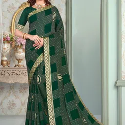 DURGA EMPORIO Pure Georgette Saree-image-22
