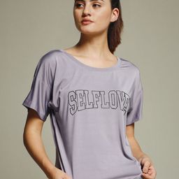 MKH Typography Printed Drop-Shoulder Sleeves Dri-FIT Relaxed Fit T-shirt-image-93
