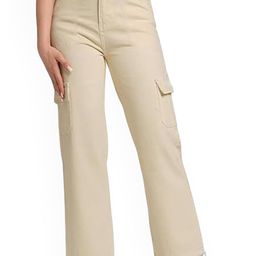 ADBUCKS Women Wide Leg High-Rise Clean Look Stretchable No Fade Jeans-image-18