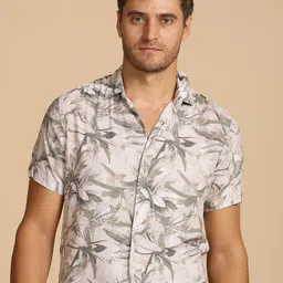 POE Men Boho - Floral Printed Shirt-picture-0