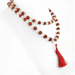 Divine souvenirs Unisex 5 Mukhi Rudraksha Chain-19