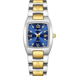 Poshi Unisex Dial & Stainless Steel Straps Analogue Watch IHCHJHHCDEJB-26