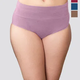 Kalyani Pack Of 4 High Rise Hipster Briefs Isac_S_MRN_BLE_BRW_MV_P4-picture-10